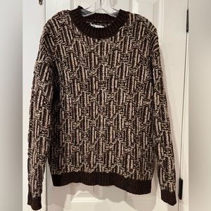 Men’s Zara crew neck sweater Size M